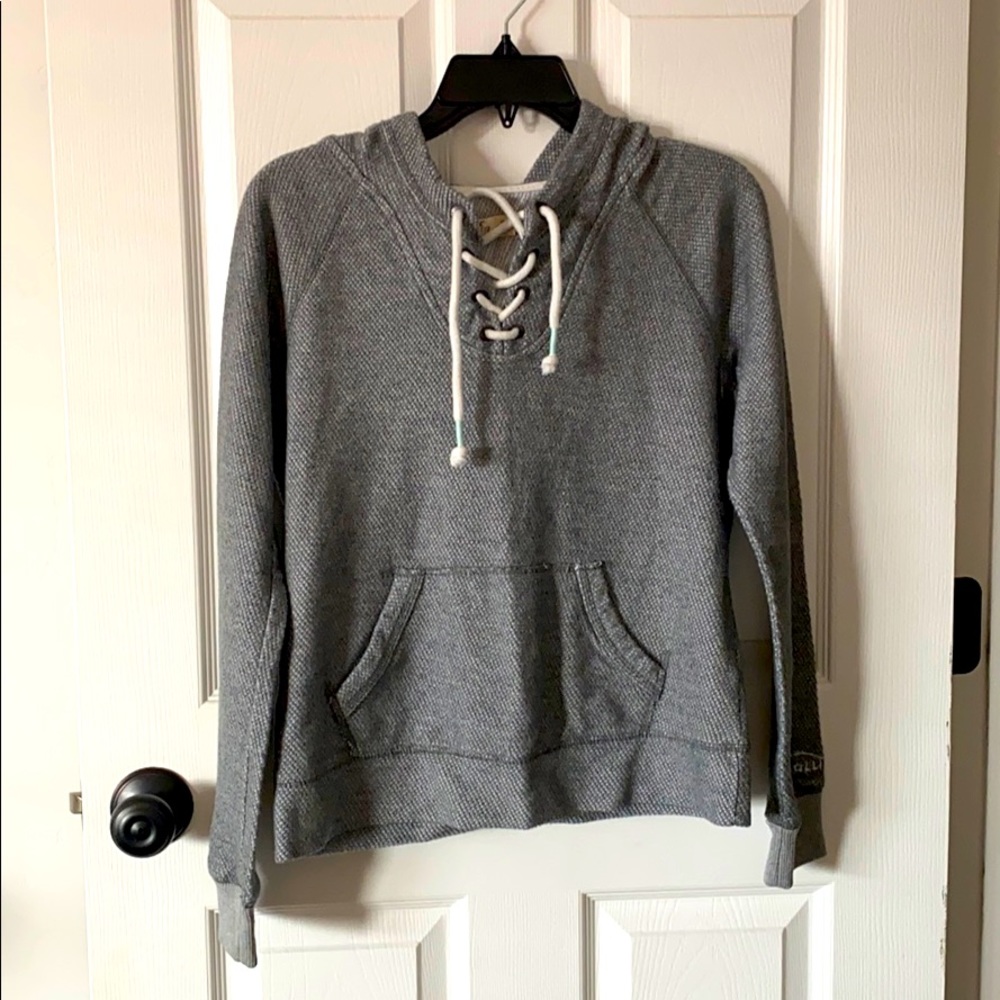 Grey Hollister Hoodie